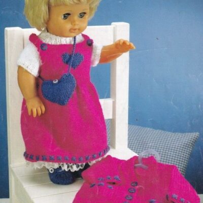 3121 DOLL KNITTING PATTERN