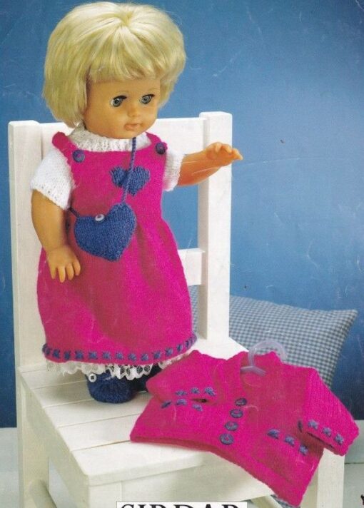 3121 DOLL KNITTING PATTERN