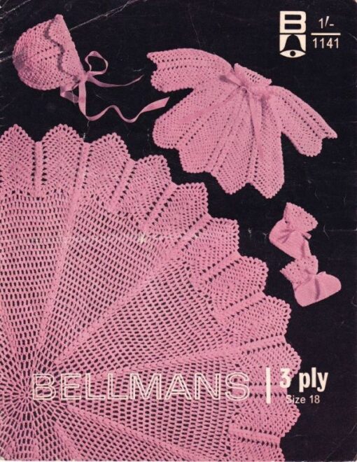 BELLMANS 1141 VINTAGE CROCHET PATTERN