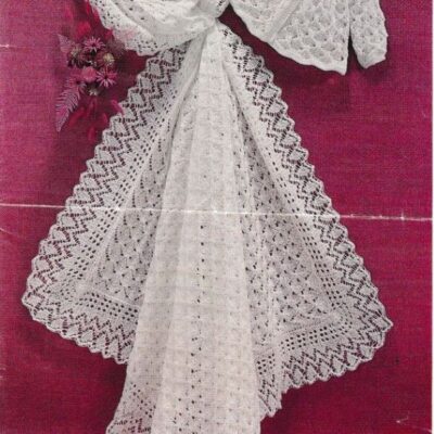 8514 VINTAGE KNITTING PATTERN