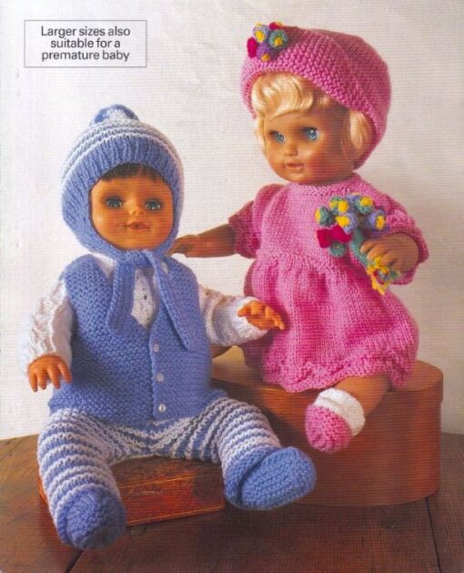 760 DOLL KNITTING PATTERN