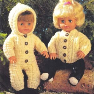 4266 DOLL KNITTING PATTERN