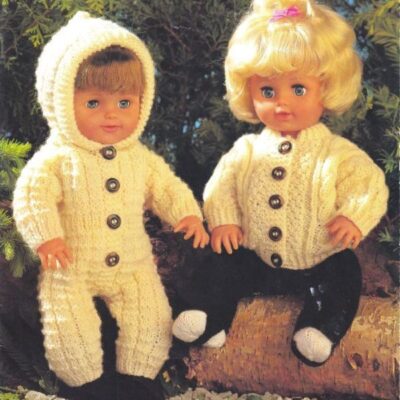 4266 DOLL KNITTING PATTERN