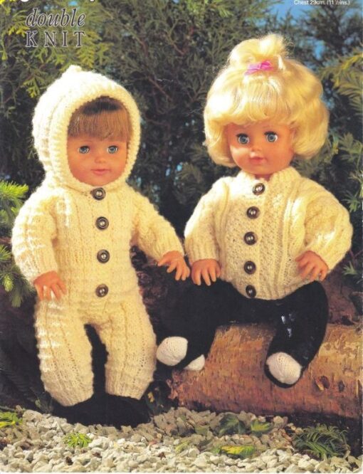 4266 DOLL KNITTING PATTERN