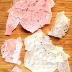 YOKE FRILL KNITTING PATTERN