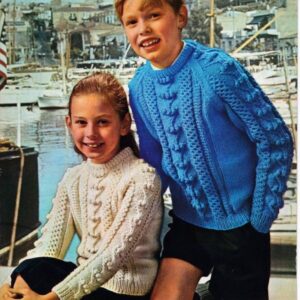 985 VINTAGE KNITTING PATTERN