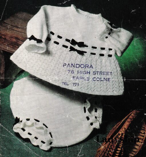 4638 VINTAGE KNITTING PATTERN | ebabypatterns.com