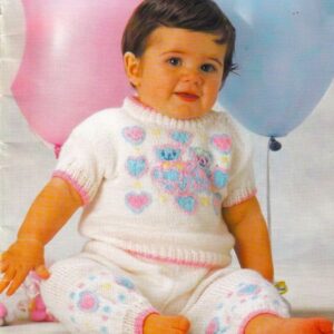 TEDDY SET KNITTING PATTERN