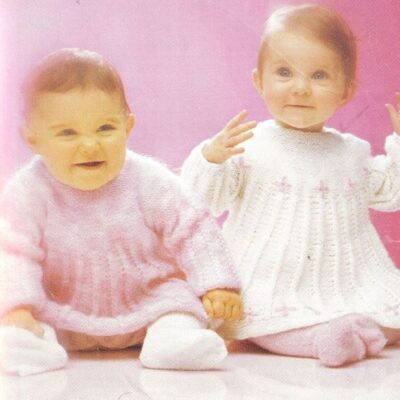 7106 VINTAGE KNITTING PATTERN
